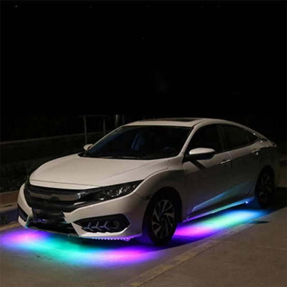 Car LED Underglow Strip Lights with App Remote Control
